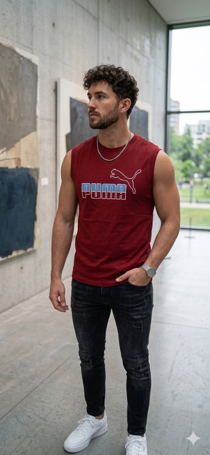 Puma Men's Sando - Red'
