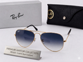 Ray-Ban RB3025 Aviator Sunglasses – Gold & Blue Gradient