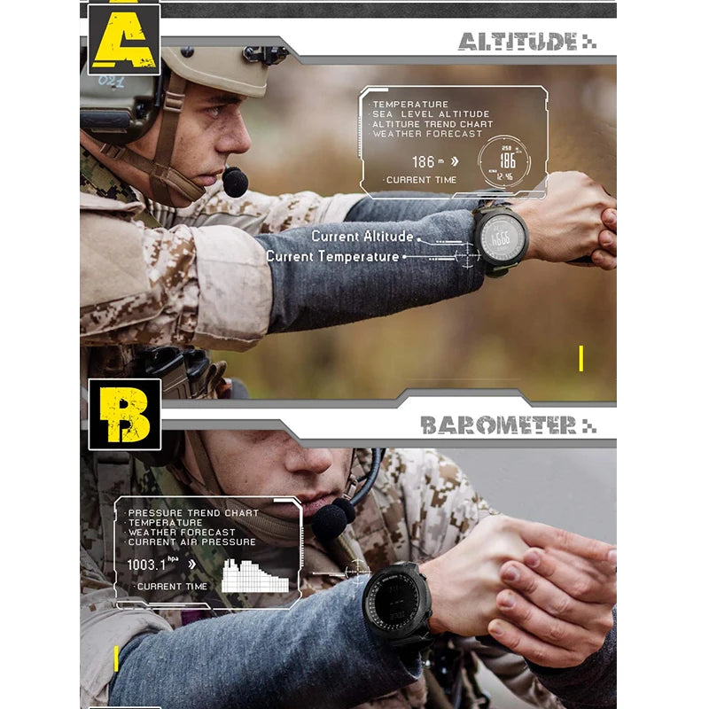 Men's sport Digital watch