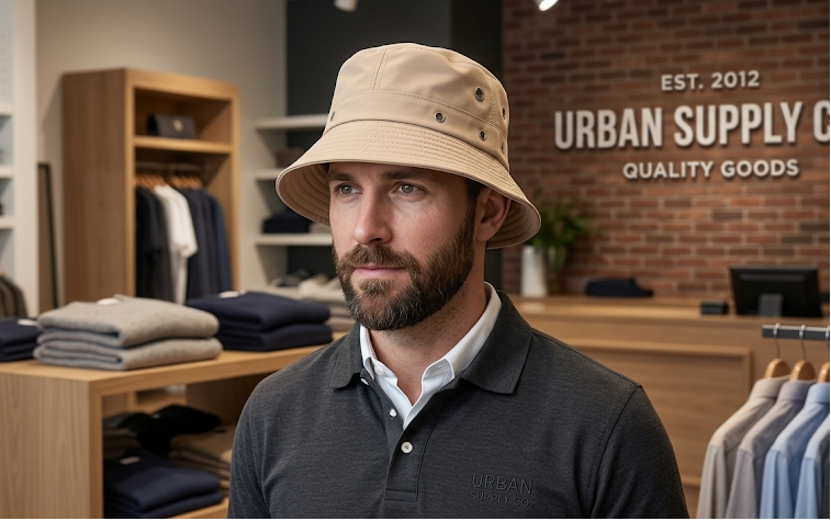 Premium Travel Bucket Hat