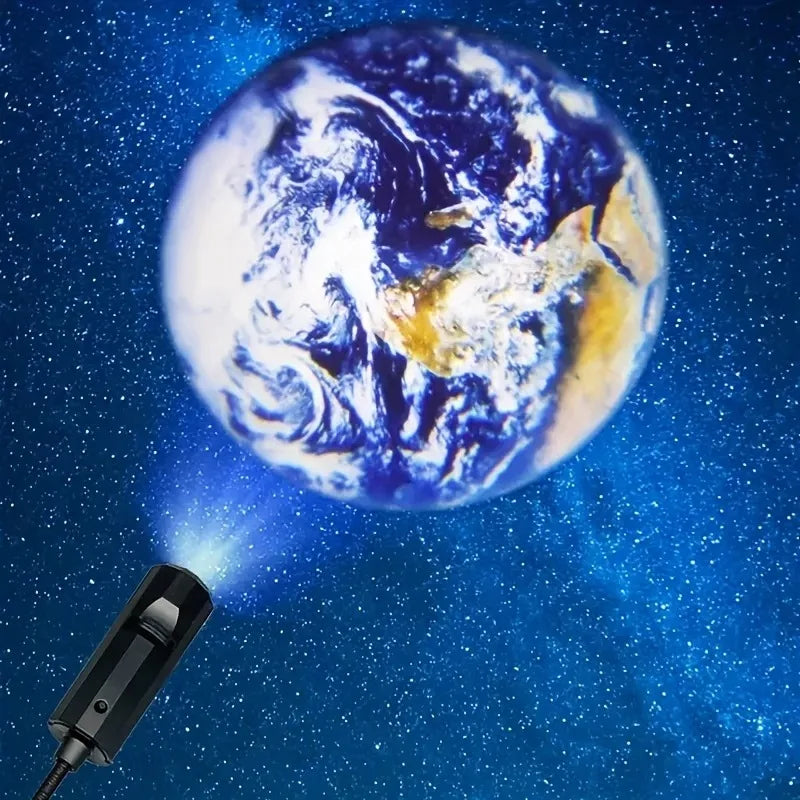 Moon Earth  Light Galaxy Projector