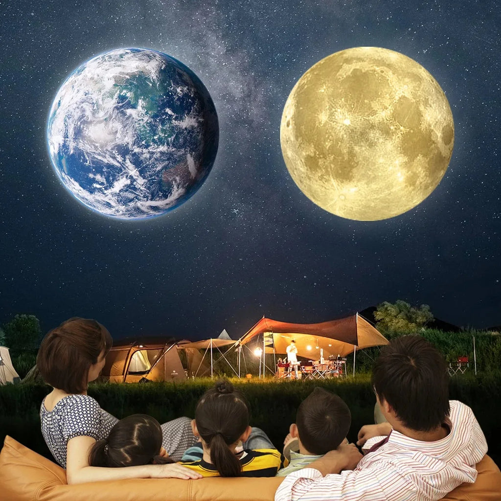 Moon Earth  Light Galaxy Projector